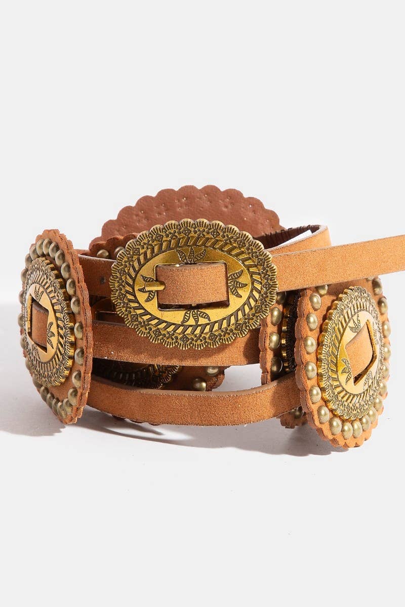 Small Concho Belt