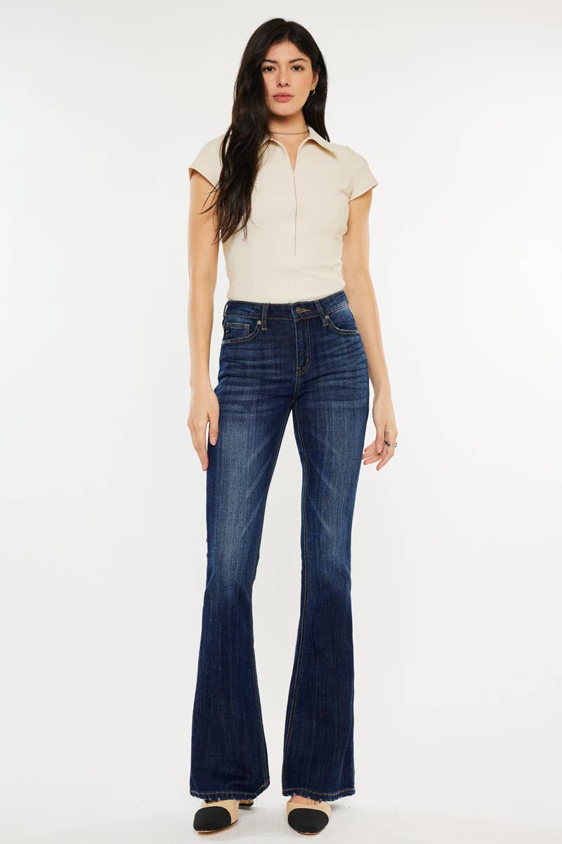 KanCan Flare Jeans – Dark Wash