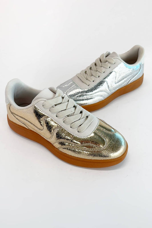 Silver Streak Sneaker