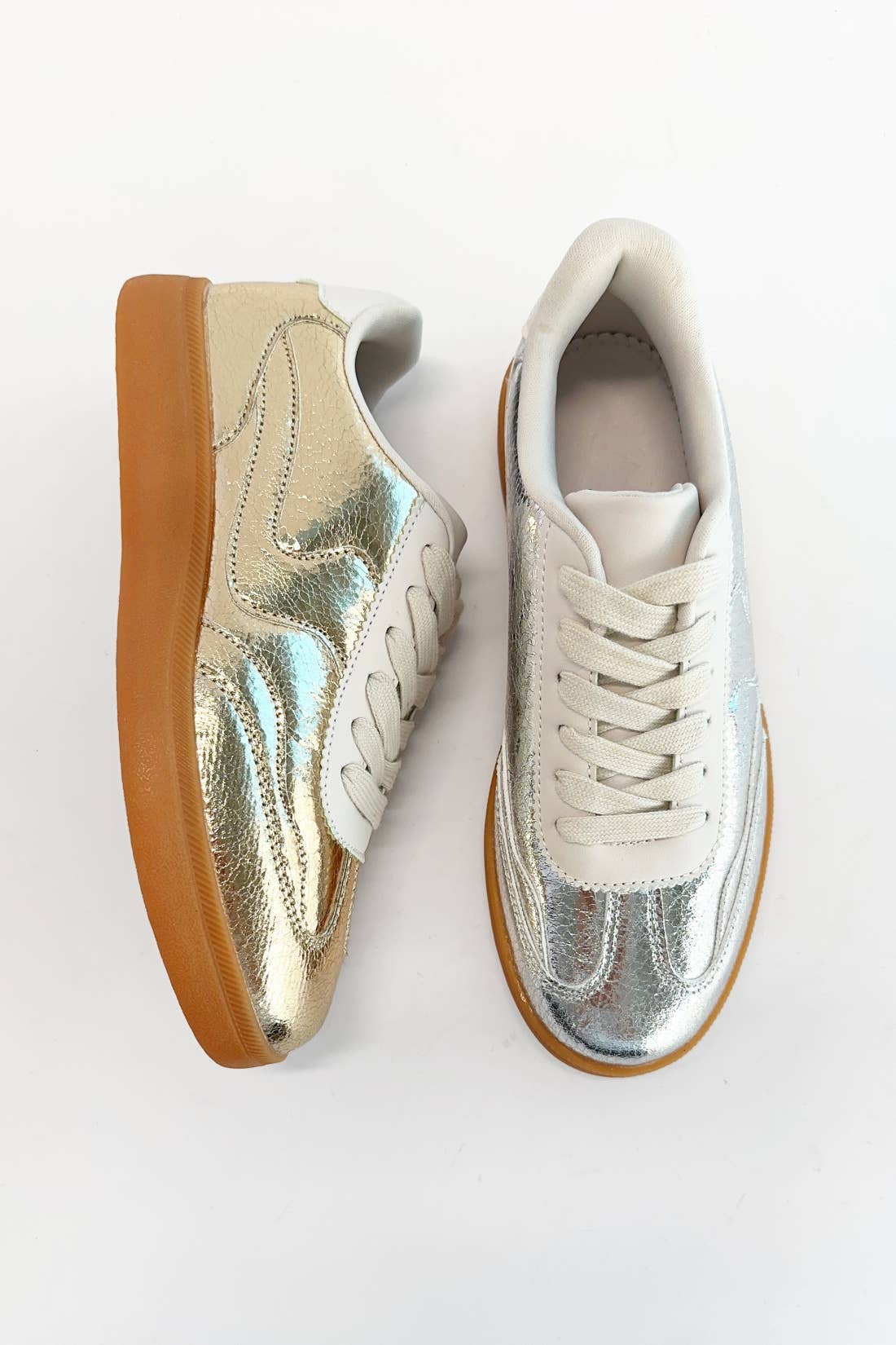 Silver Streak Sneaker