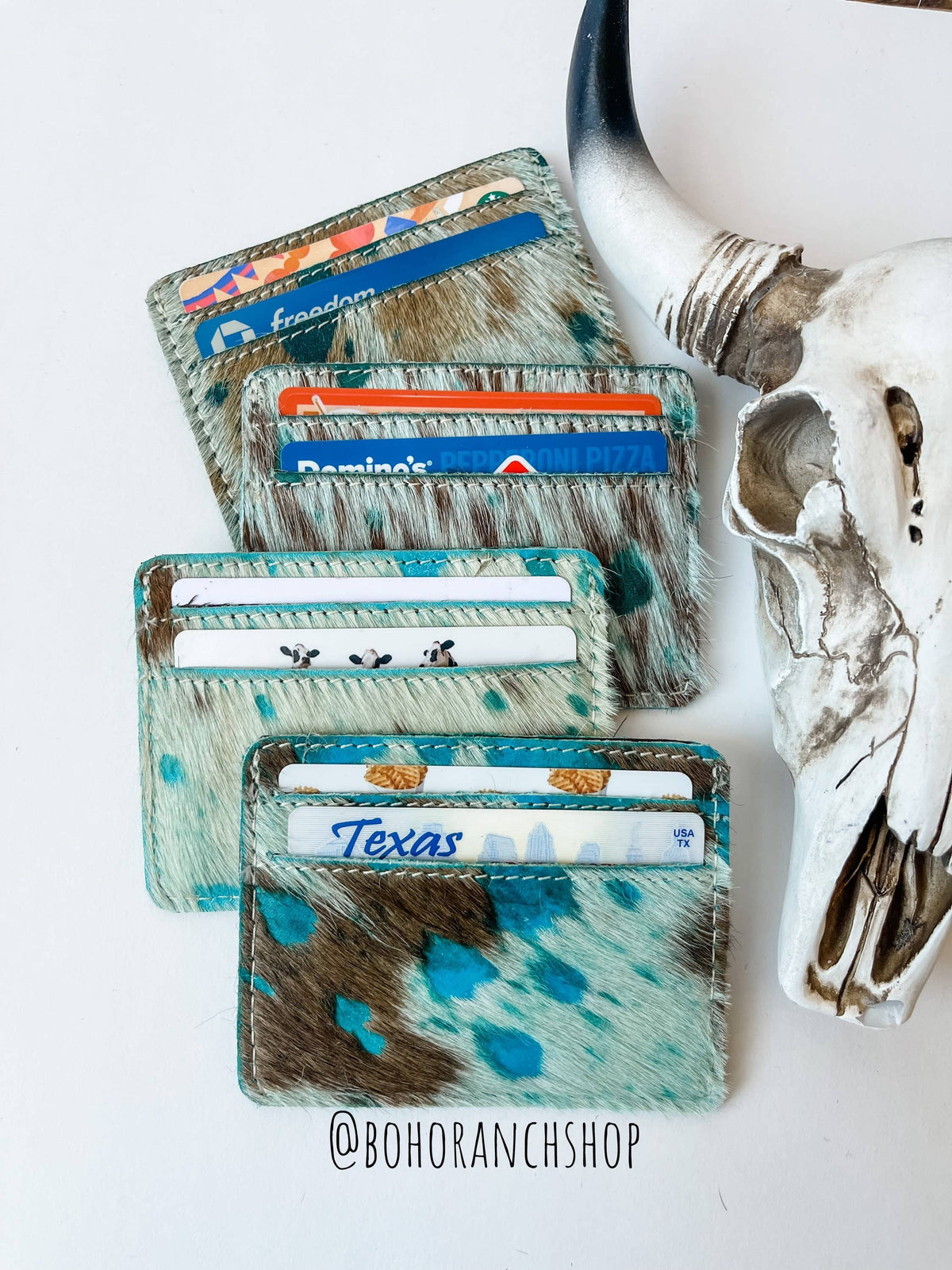 Cowhide Credit Card Holder