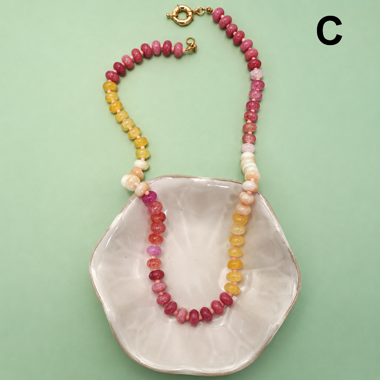 Beaded Gemstone Necklaces