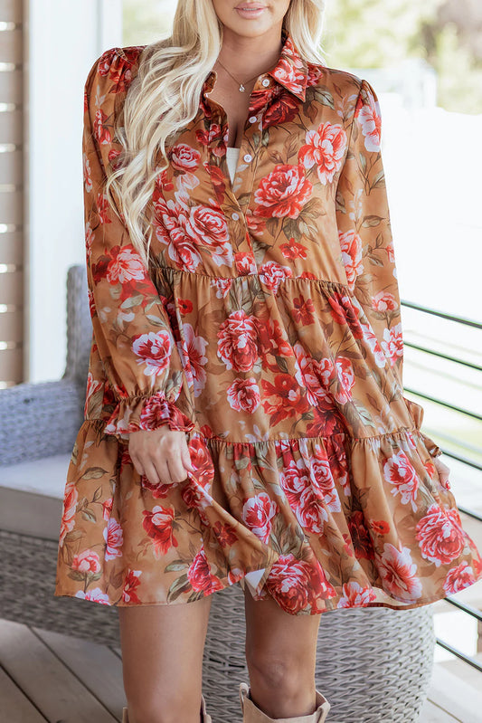 The Rose Ruffle Dress
